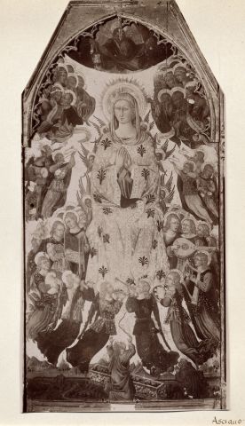 Anonimo — Giovanni di Paolo - sec. XV - Assunzione della Madonna — insieme